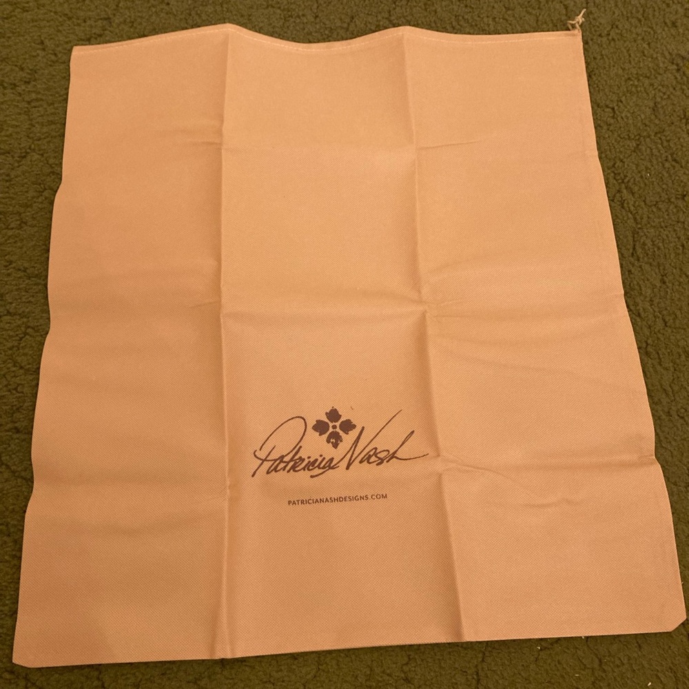 New Patricia Nash large dust bag for Adeline purse